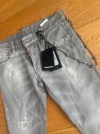 Dsqaured2 Medium Ripped Sang Wash Grey Jeans, Kleding | Heren, Ophalen of Verzenden, Zo goed als nieuw, Blauw, W32 (confectie 46) of kleiner