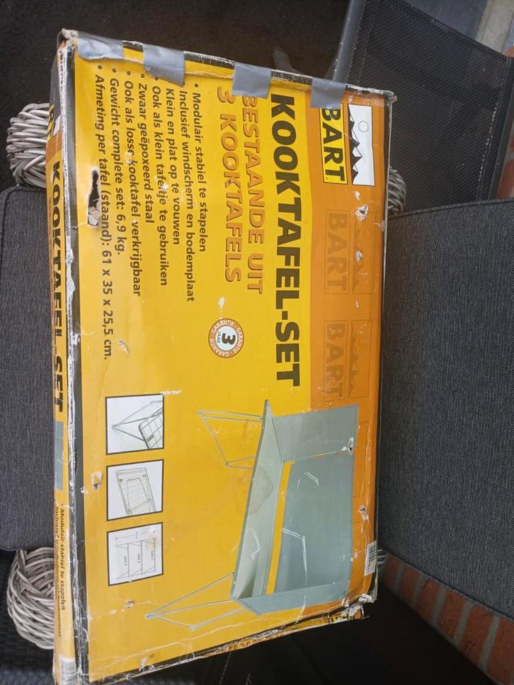 Set Kooktafels van Bart, Caravans en Kamperen, Caravan accessoires, Ophalen of Verzenden