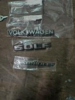 VW Golf 1 Logo + Cabriolet Embleem Set, Ophalen of Verzenden, Gebruikt, Volkswagen
