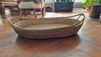 Extra lage rattan tray from flamant(Belgium), Huis en Inrichting, Schaal, Ophalen of Verzenden, Zo goed als nieuw, Riet