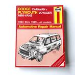 Dodge Caravan / Plymouth Voyager – Automotive Repair Manual, Boeken, Verzenden, Gelezen, Overige merken