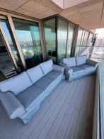 Bankstel - Hoekbank of Rechte bank, Huis en Inrichting, Banken | Bankstellen, 250 tot 300 cm, Gebruikt, Hoekbank, 75 tot 100 cm