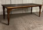 Franse Boeren Eettafel. L 210cm. Oud Grenen. 6-8 persoons., Ophalen, Gebruikt, -, -