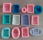 Siliconen zeepmallen , 13 stuks, Hobby en Vrije tijd, Ophalen of Verzenden, Clearstamp