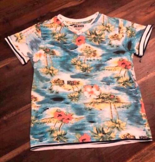 🌺 UNLOCKED Mt 116 122 shirt HAWAII jongen, Kinderen en Baby's, Kinderkleding | Maat 116, Zo goed als nieuw, Jongen, Shirt of Longsleeve