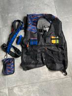 Nerf pijltjes vest met diverse banden, Verzamelen, Speelgoed, Ophalen, Gebruikt
