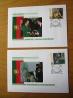 FDC's Staatsbezoek Beatrix aan Portugal, 1990, Postzegels en Munten, Postzegels | Thematische zegels, Koningshuis, Verzenden, Gestempeld