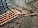 3 houten pallets pallet, Ophalen, Gebruikt, Pallet, Minder dan 200 cm