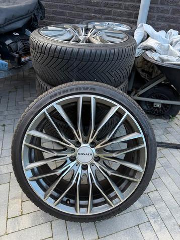 Monaco 19" BiColor Velgen 5x112 Velgen beschikbaar voor biedingen