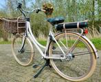Roze elektrische damesfiets, Batavus transportfiets,28 inch✅, Fietsen en Brommers, Elektrische fietsen, 50 km per accu of meer