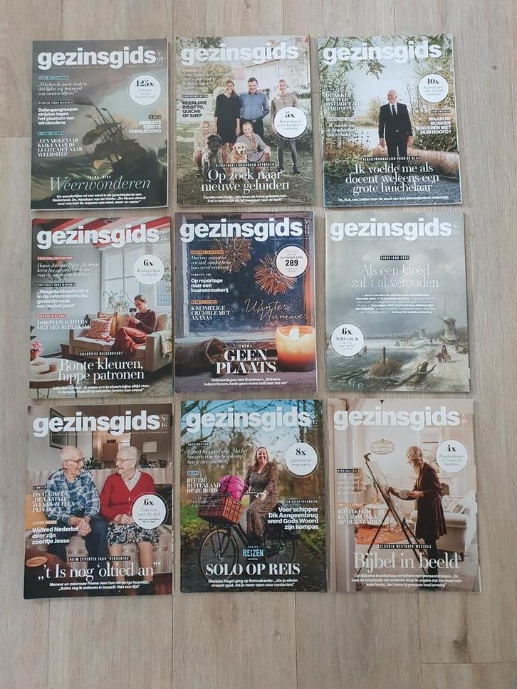 Gezinsgids 9 stuks, 2022 en 2023, Boeken, Tijdschriften en Kranten, Zo goed als nieuw, Ophalen of Verzenden