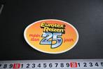 sticker eurotex reizen méér dan 25 jaar, Ophalen, Zo goed als nieuw