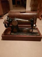 Antieke Singer Naaimachine met Koffer, Ophalen