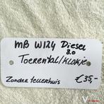 Mercedes W124  3.0 Diesel Toerenteller / klokje