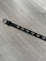 Riem hartjes zwart, 3 tot 5 cm, Minder dan 80 cm, Zwart, Tailleriem