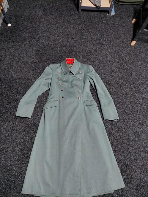 Nederlandse artillerie grebbenlinie mantel op naam wo2 ww2, Verzamelen, Militaria | Tweede Wereldoorlog, Landmacht, Kleding of Schoenen