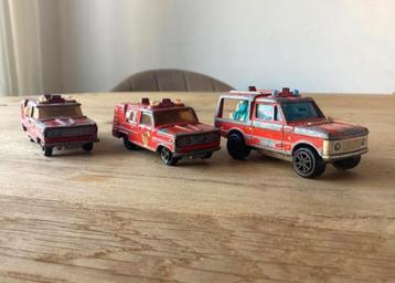3 oude brandweer voertuigen beschikbaar voor biedingen