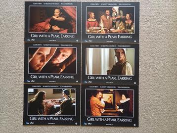  GIRL    WITH    A    PEARL    EARRING     lobbycard set. beschikbaar voor biedingen