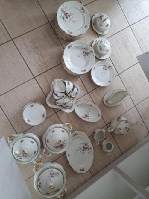 57 delen Bavaria servies, Antiek en Kunst, Antiek | Servies los, Ophalen