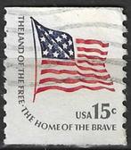 USA 1978 - Yvert 1204a - Vlag Fort Mc. Henry (ST), Postzegels en Munten, Postzegels | Amerika, Ophalen, Noord-Amerika, Gestempeld