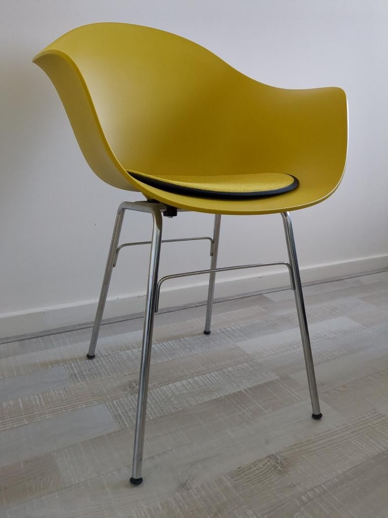 Goossens Design Stoel - Mosterdgeel, Huis en Inrichting, Stoelen, Ophalen, Gebruikt, Design, Eén