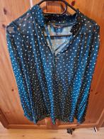 Soepelvallende blouse groen met dots MSmode XL, Blouse of Tuniek, Ophalen of Verzenden, Zo goed als nieuw, MS Mode
