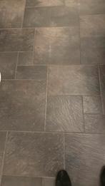 Zwarte Vloertegels - Alles in één koop!, Ophalen, Gebruikt, Keramiek, 10 m² of meer