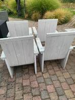 Tuinstoelen met wieltjes, Tuin en Terras, Tuinsets en Loungesets, Ophalen, 4 zitplaatsen, Gebruikt, Stoel