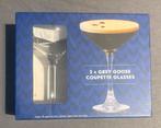Grey Goose Coupette Glazen - Espresso Martini Set, Antiek en Kunst, Ophalen