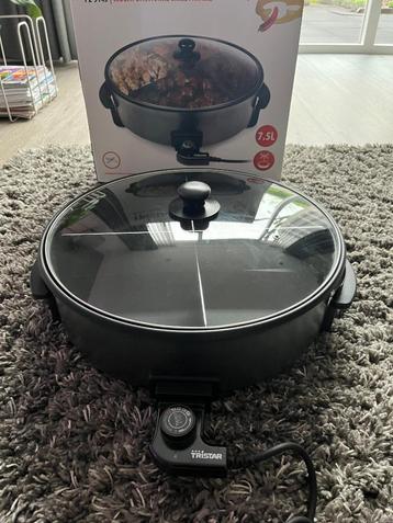 Tristar multifunctionele grillpan XXL. Nieuw en 7,5L beschikbaar voor biedingen