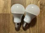 Philips Hue White Lampen - 2 stuks, 30 tot 60 watt, Led-lamp, Zo goed als nieuw, E27 (groot)