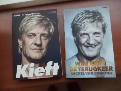 "KIEFT" en "WIM KIEFT, de Terugkeer", door Michel van Egmond, Boeken, Sportboeken, Zo goed als nieuw, Balsport, Ophalen of Verzenden