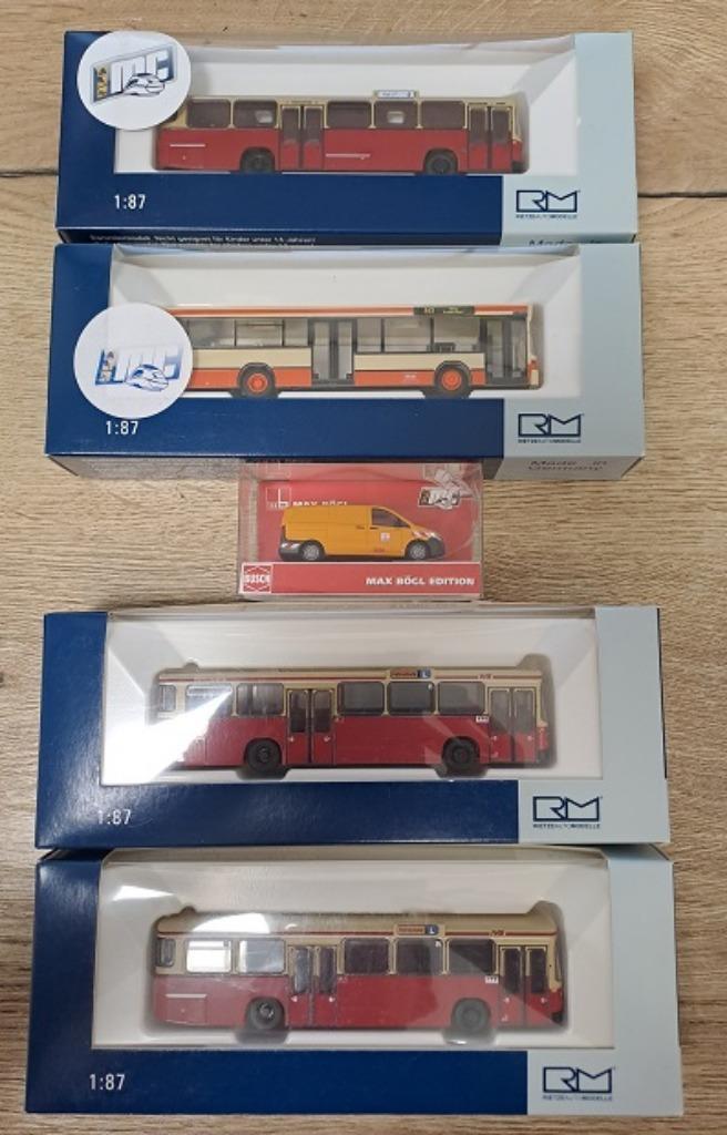 Partij Modelauto/Bussen Rietze Automodelle 1:87, Hobby en Vrije tijd, Modelauto's | 1:87, Nieuw, Bus of Vrachtwagen, Rietze, Ophalen of Verzenden