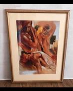 Modern Joani schilderij naakte mannen, Ophalen