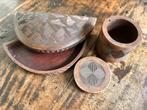 Koninklijke Tukula blusherbox en pot Collectie Antropoloog, Ophalen of Verzenden