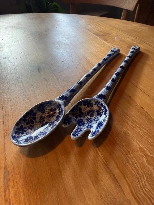 Bunzlau slacouvert, Huis en Inrichting, Keuken | Servies, Zo goed als nieuw, Overige typen, Overige stijlen, Keramiek, Ophalen of Verzenden