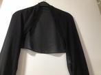 Zwarte transparante bolero top mt. 46, Kleding | Dames, Tops, Zwart, Maat 46/48 (XL) of groter, Ophalen of Verzenden, Zo goed als nieuw