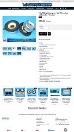Vifa MG14SK09 14 cm / 5.5'' Fiberclass midwoofer / Speaker, Overige merken, ., Ophalen of Verzenden, .