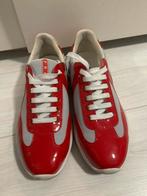 Rode Prada Schoenen (45) - Zonder doos, Kleding | Heren, Ophalen of Verzenden, Gedragen, Overige kleuren, Sneakers of Gympen