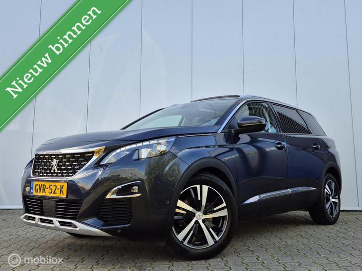 PEUGEOT 5008 1.6 PURETECH PREMIUM AUTOMAAT 7-PERS/LEDER/SCHU, Auto's, Peugeot, Bedrijf, Te koop, ABS, Achteruitrijcamera, Airbags