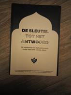 De sleutel tot het antwoord godsdienst islam boek, Boeken, Ophalen, Zo goed als nieuw, Islam