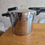 Fissler Snelkookpan - Zelden Gebruikt!, Huis en Inrichting, Zo goed als nieuw, Rvs, Keramische plaat, Ophalen