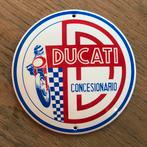 Ducati emaille reclamebord, Ophalen of Verzenden, Zo goed als nieuw, Reclamebord