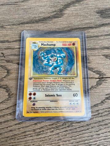 Machamp 1st edition 8/102 1995 96 98 beschikbaar voor biedingen