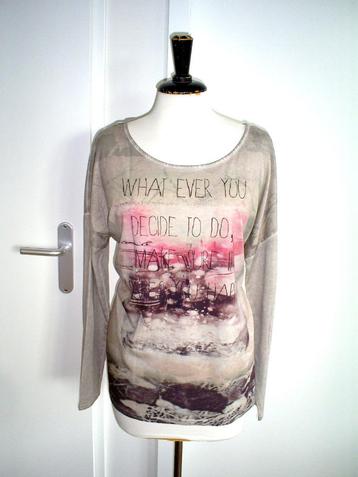 NIEUW __ bruine MALVIN longsleeve mt. 40 beschikbaar voor biedingen