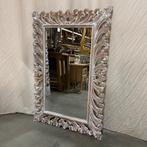 Barok Spiegel -houten lijst - wit - 120 x 80 cm- TTM Wonen