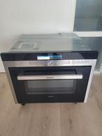 Prachtige Siemens RVS inbouw oven met magnetron functie te k, Zo goed als nieuw, Oven met grill, 45 tot 60 cm, Ophalen