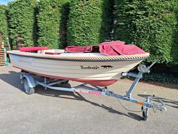 Sloep toerboot Marfish 510 Playa 15pk Tohatsu Tendo trailer beschikbaar voor biedingen