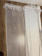 Tule Gordijnen - 1 stuks, 7,15 m*2,5 m, Ophalen, 200 cm of meer, Wit, Zo goed als nieuw