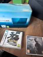 Nintendo 3DS Aqua Blue + Games, Spelcomputers en Games, Ophalen, Zo goed als nieuw, 3DS